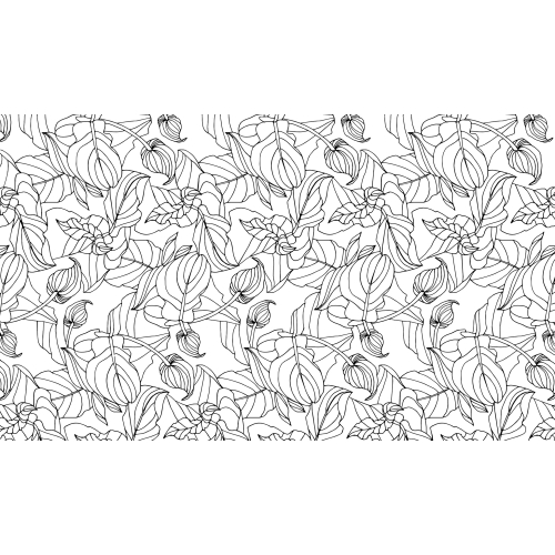 Panoramic Foliage Wallpaper Acte-Deco