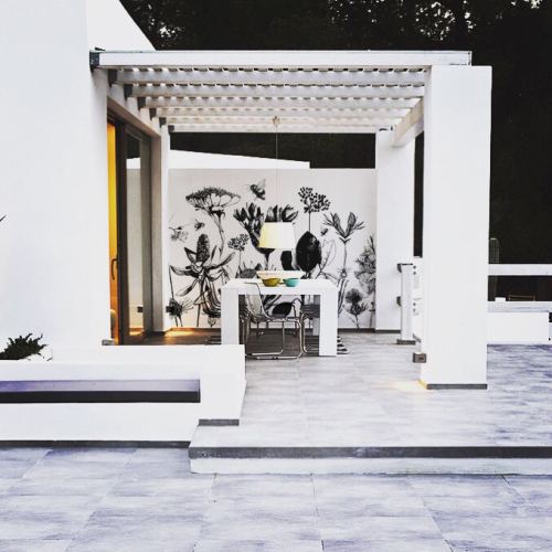 Fleurs des Champs outdoor décor - UV-resistant