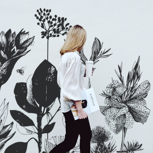 Außendekor Fleurs des Champs- UV-beständig