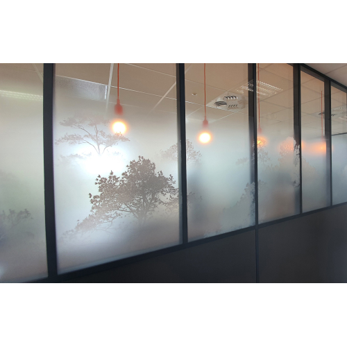 Fensterdekorationsfolie Morgennebel deco depoli || Glasdekorationsfolie Acte-Deco