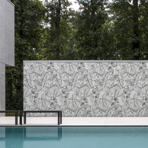 Outdoor wallpapers Foliage - UV resistant