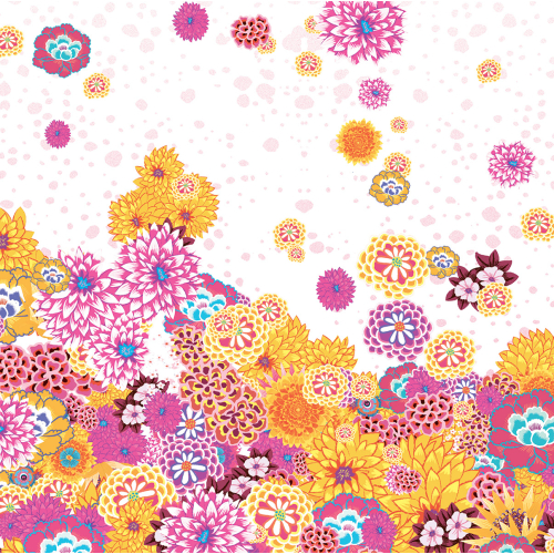 Wallpaper Pink Spring Flower Fields