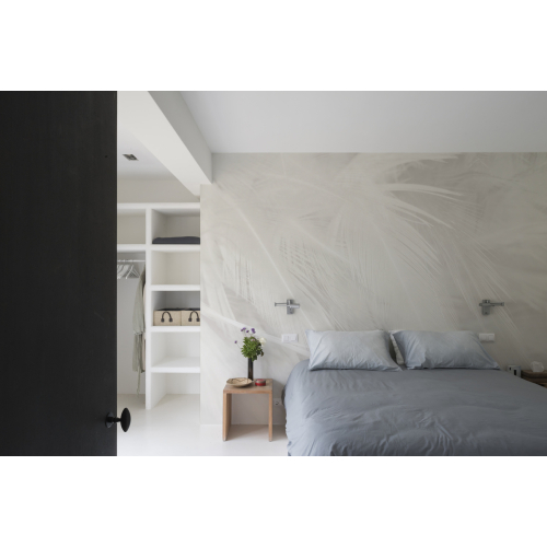 Panoramic feather wallpaper - Acte-Deco