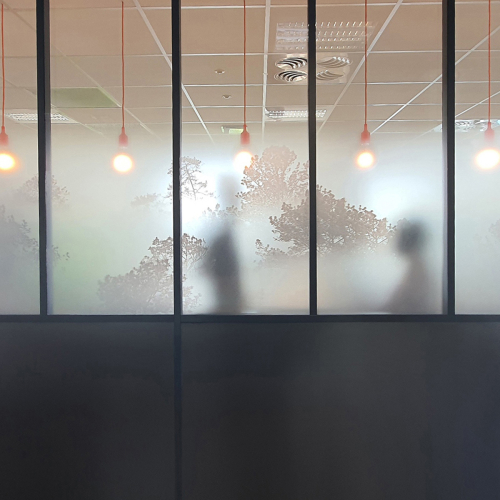 Decorative film for windows Morning mist deco depoli | Acte-Deco