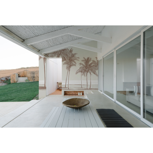 Palm trees exterior decor - UV-resistant