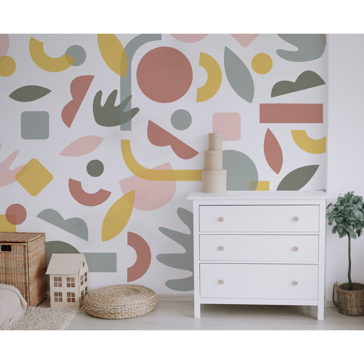 Papel pintado Imagin para decorar el dormitorio de un niño - ACTE-DECO