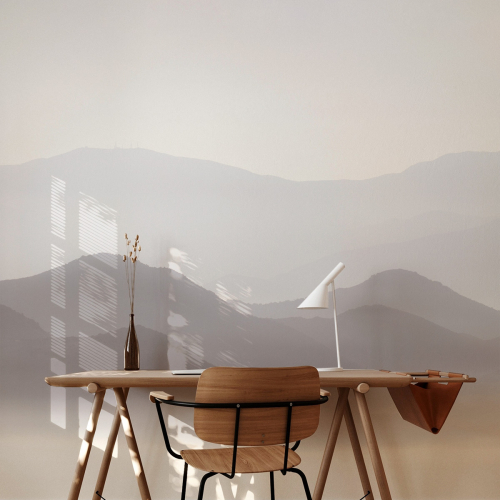 Panorama-Tapete Misty Mountains - Kollektion Acte-Deco