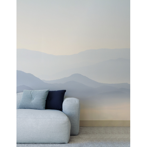 Misty Mountains panoramic wallpaper - Collection Acte-Deco