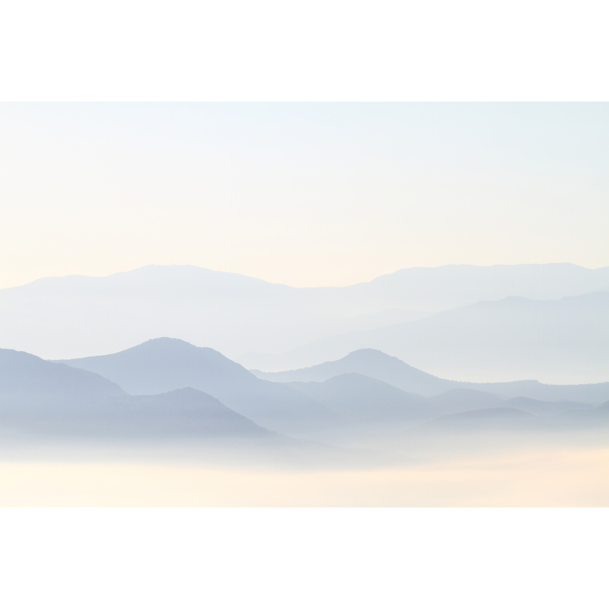 Carta da parati panoramica Misty Mountains - Collezione Acte-Deco