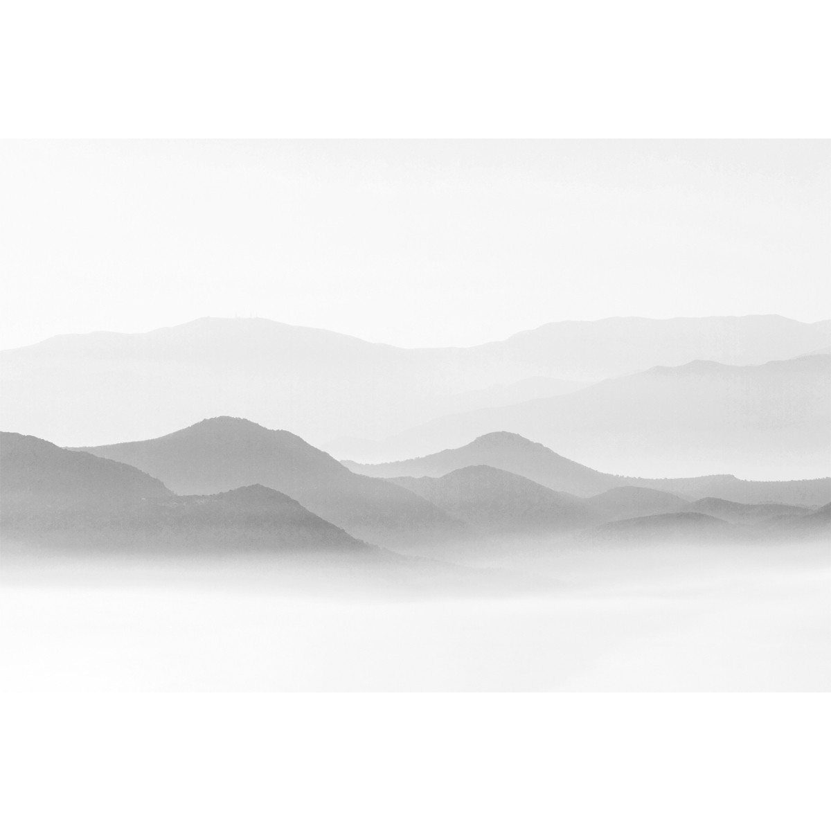 Papier peint panoramique Misty Mountains - Collection Acte-Deco