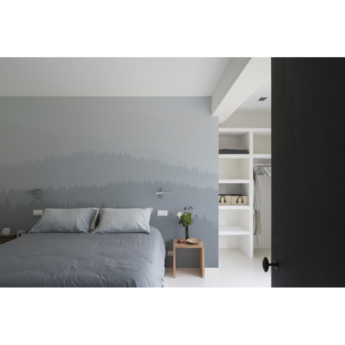 Low Moutains panoramic wallpaper - Collection Acte-Deco