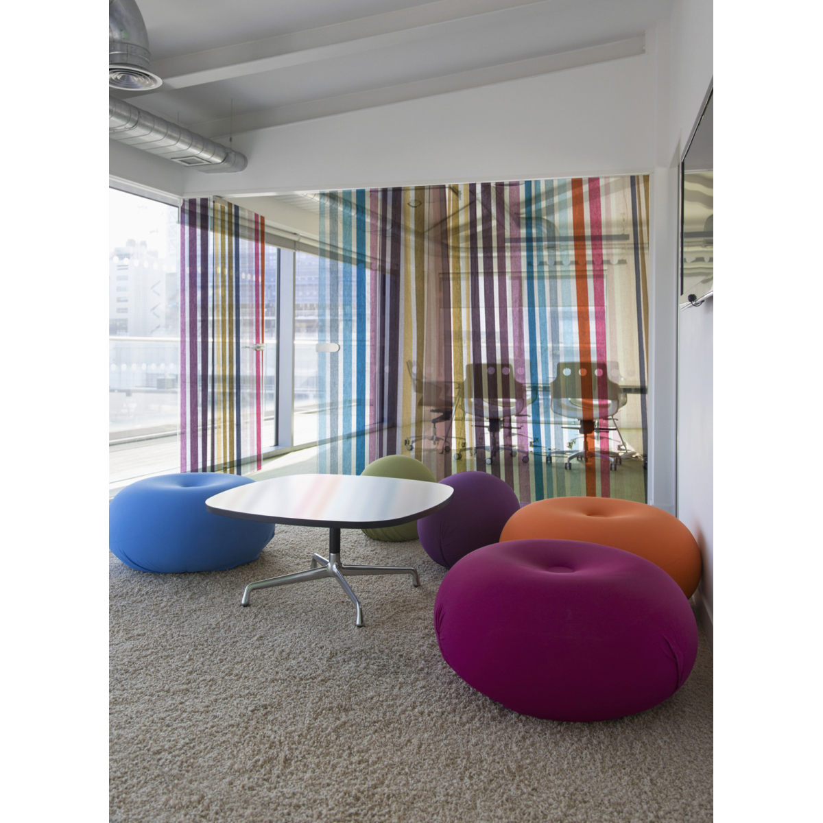 Fensterfolien | Colorful Stripe | Acte-Deco