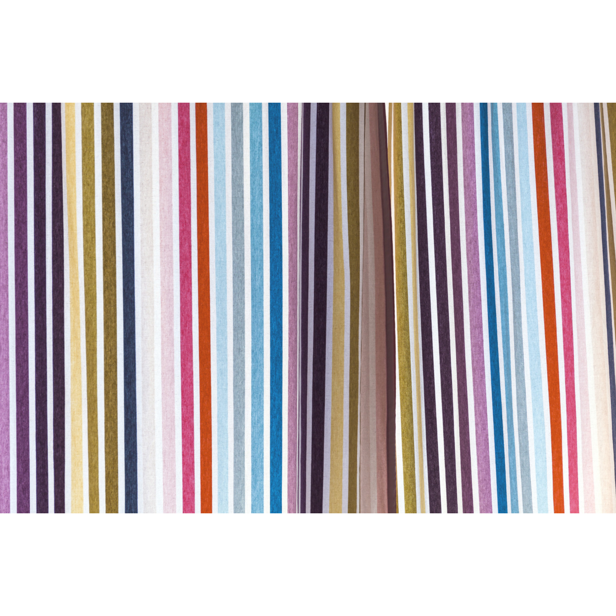 Colorful Striped panoramic wallpaper - Collection Acte-Deco