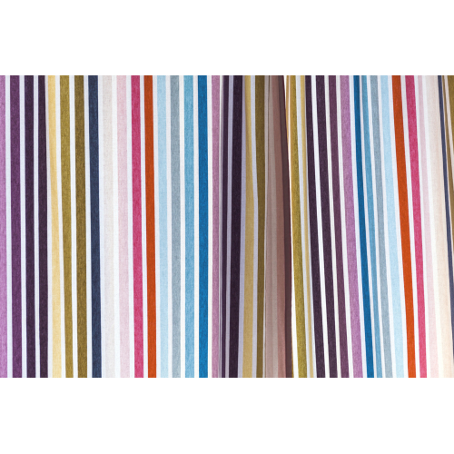 Colorful Striped panoramic wallpaper - Collection Acte-Deco