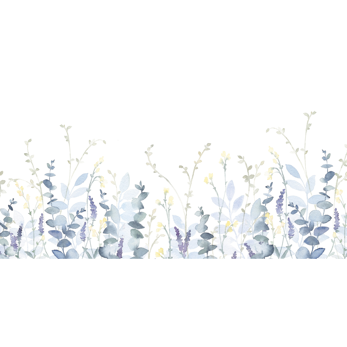 Papel pintado panorámico Poaceae à la volée - Colección Noëmie Krey - Acte-Deco