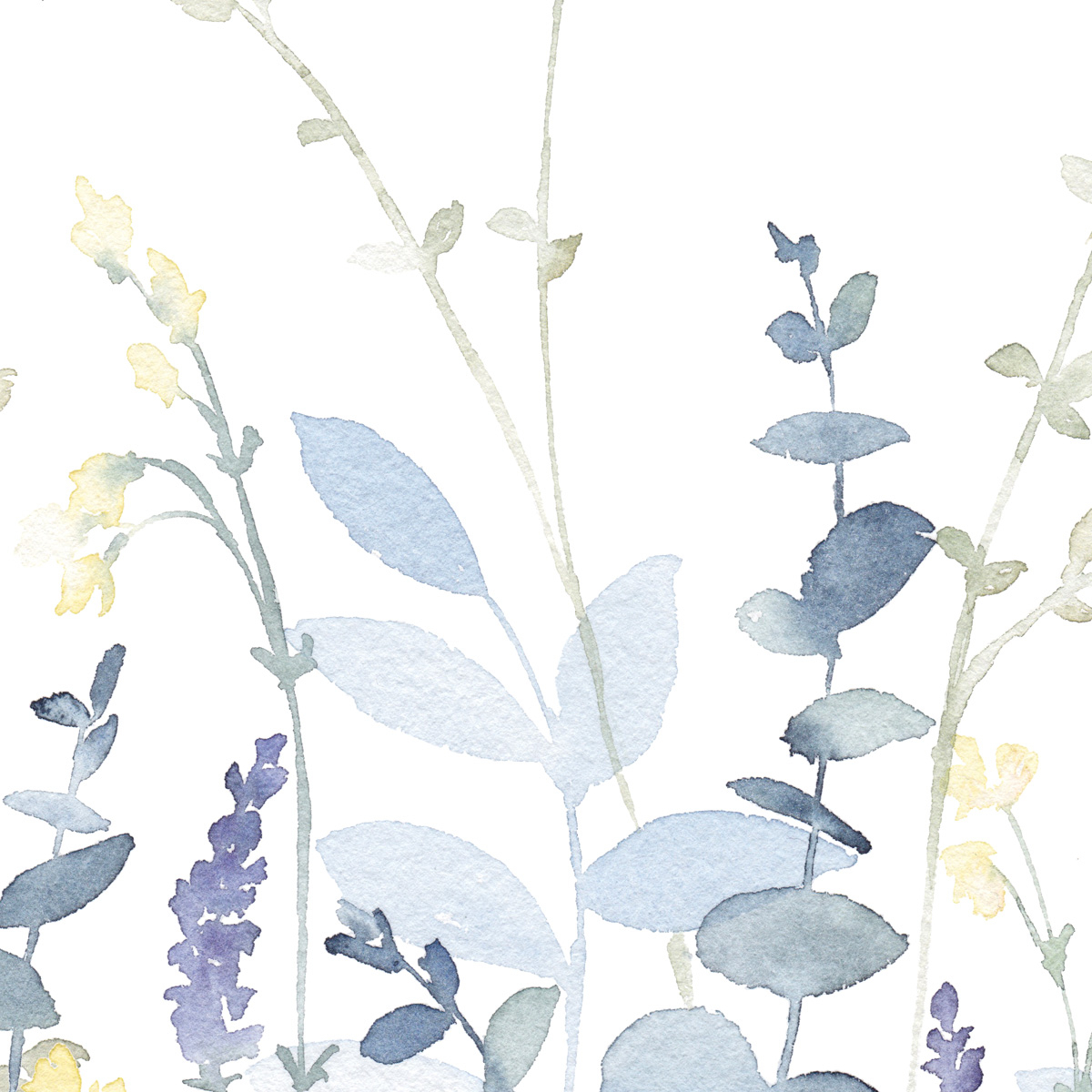 Papier peint panoramique Poaceae à la volée - Collection Noëmie Krey - Acte-Deco