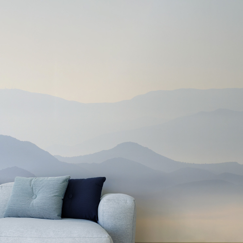 Papier peint panoramique Misty Mountains - Collection Acte-Deco