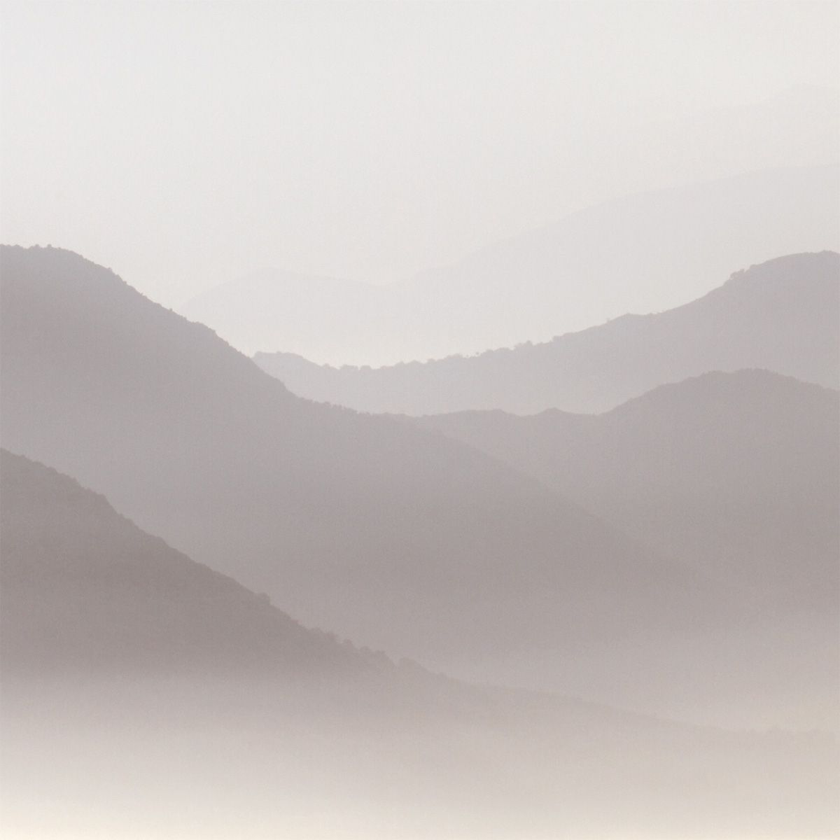 Misty Moutains panoramic wallpaper - Collection Acte-Deco