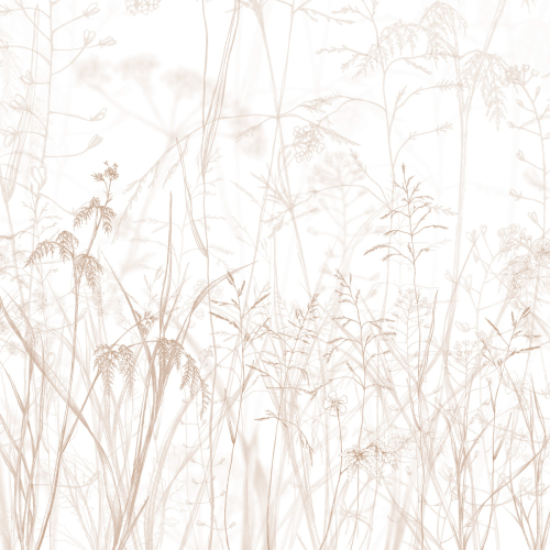Panoramic wallpaper Stroll in the woods - Lulu au crayon collection - Acte-Deco