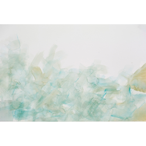 Papel pintado panoramico acuarela abstracta