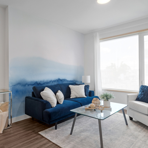 Panoramic wallpaper Aurora - Collection Alice Asset - Acte-Deco