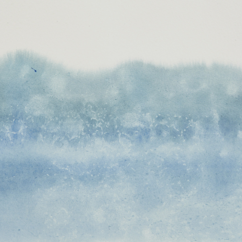 Papier peint panoramique Surface Blue Rock - Collection Alice Asset - Acte-Deco