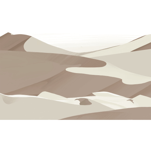 Papier peint panoramique Dunes - 425 - Beige