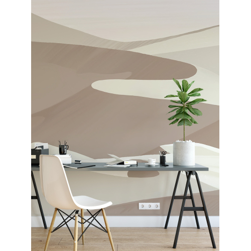Panoramic wallpaper Dunes - 425 - Beige