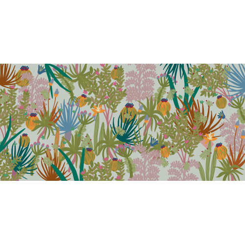 Panoramic wallpaper cactus jungle - Zoé Jiquel Collection - Acte-Deco