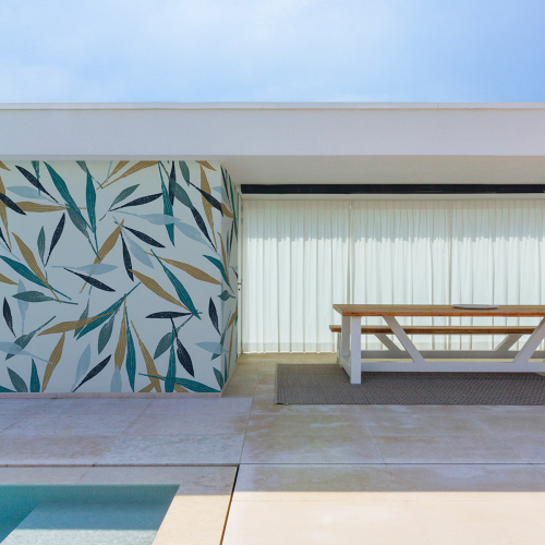 Outdoor wallpapers Vegetable prints - Acte-Deco