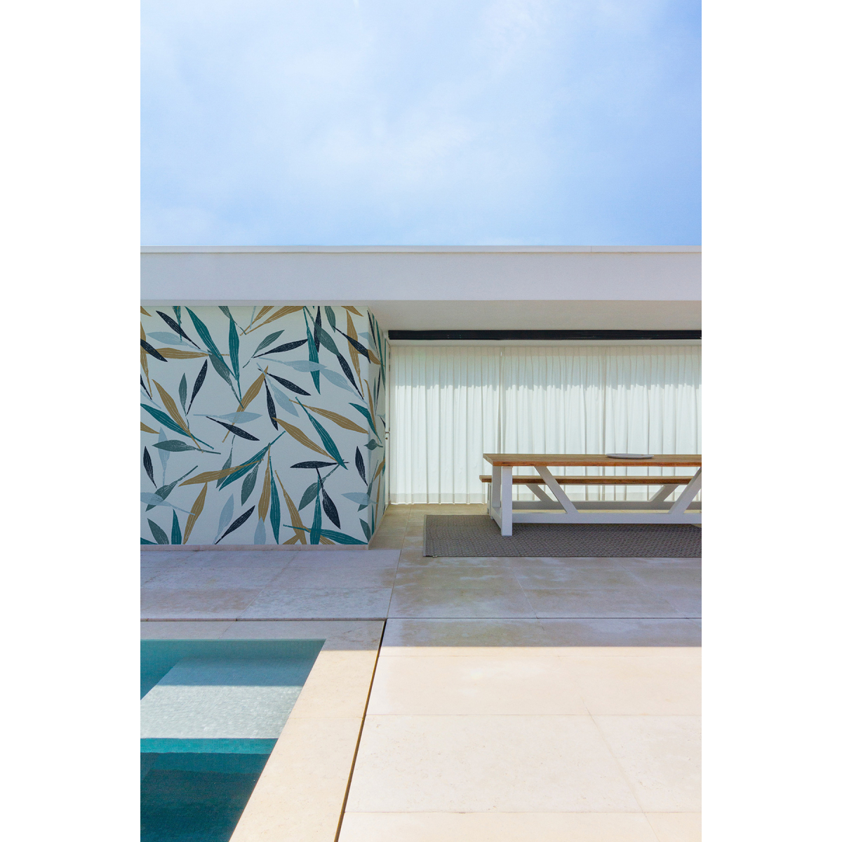 Outdoor wallpapers Empreintes végétales - Acte-Deco