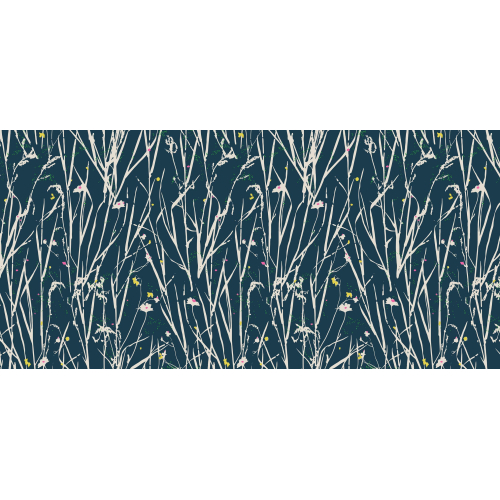 Panoramic wallpaper Wild grass - Zoé Jiquel Collection - Acte-Deco