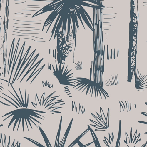 Papier peint panoramique Forêt des tropiques | Acte-Deco