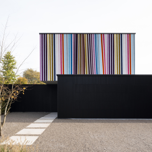Tapete Outdoor Colorful Stripe