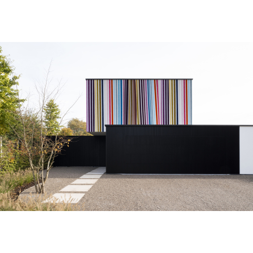 Colorful Stripe Outdoor Wallpaper