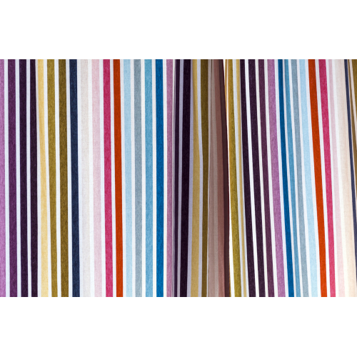 Papel pintado de rayas de colores para exteriores - Resistente a los rayos UV
