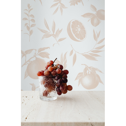 Panoramic citrus wallpaper from Studio Romiche - Acte-Deco