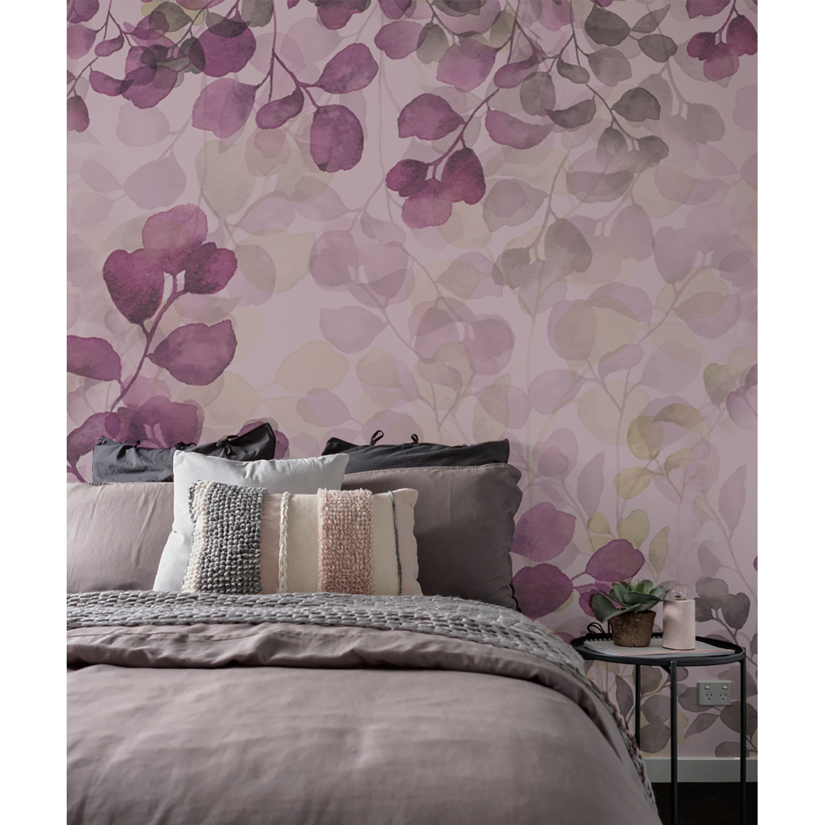 Panoramic Eucalyptus wallpaper - Collection Noëmie Krey - Acte-Deco