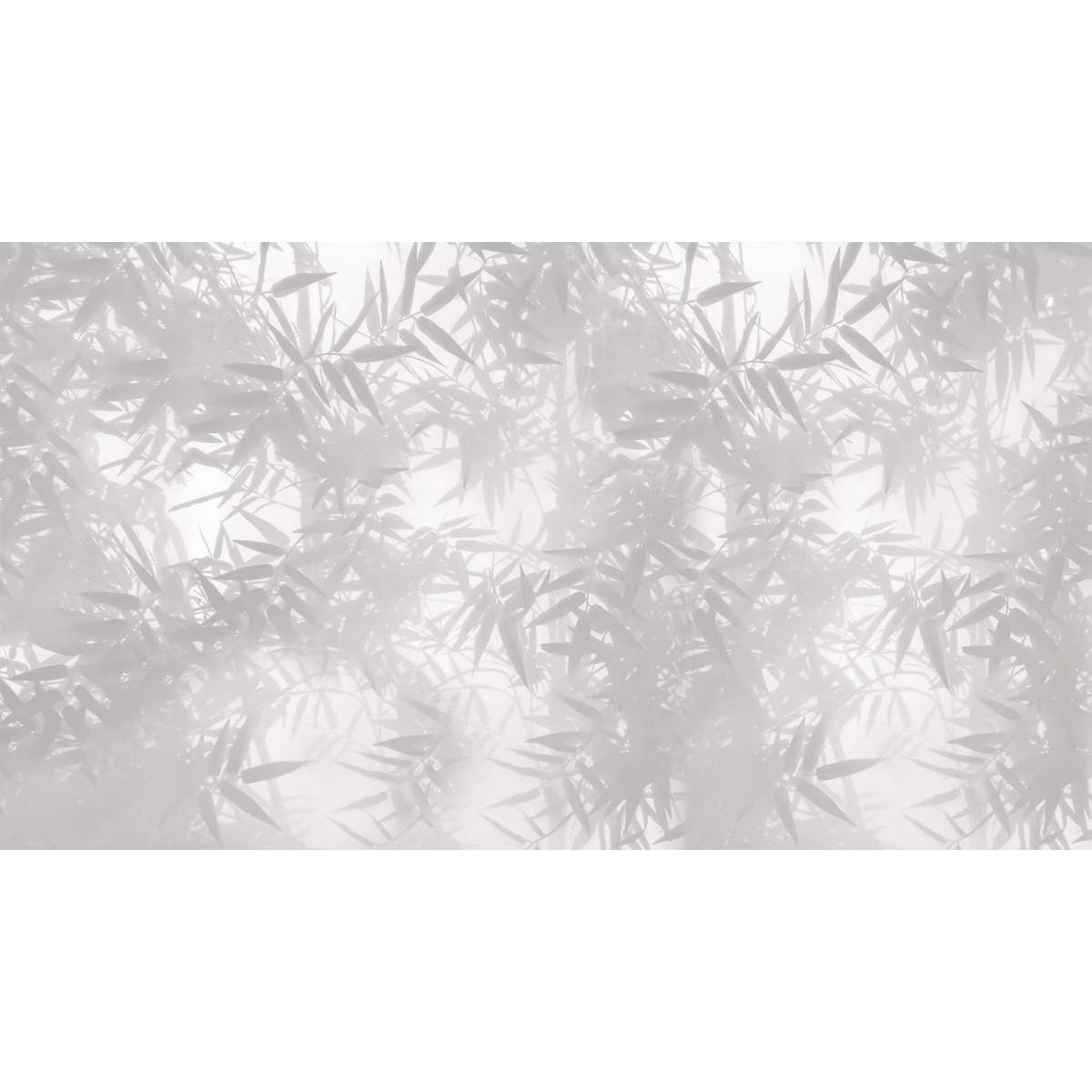 Carta da parati panoramica ombre di piante di bambù - Collezione  Acte-Deco