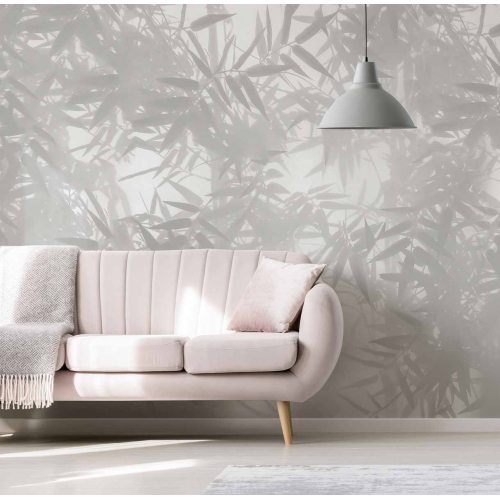 Panoramic wallpaper Bamboo Shadows - Collection - Acte-Deco