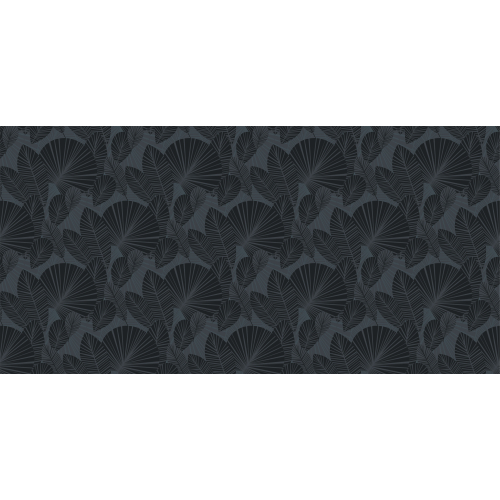 Panoramic wallpaper Tropical leaves