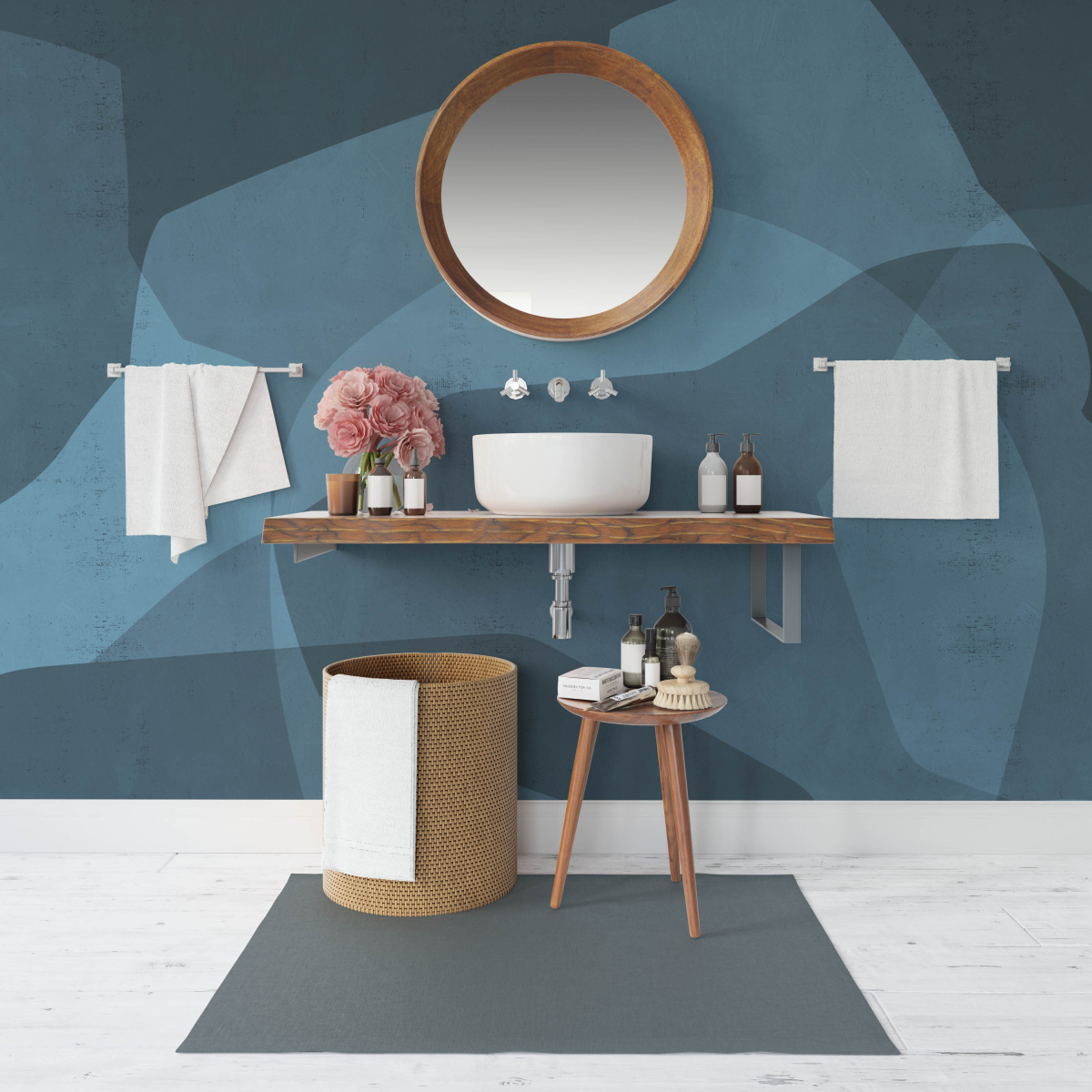 Papier peint panoramique Paysage abstrait - Collection Michela Maranzana - Acte-Deco