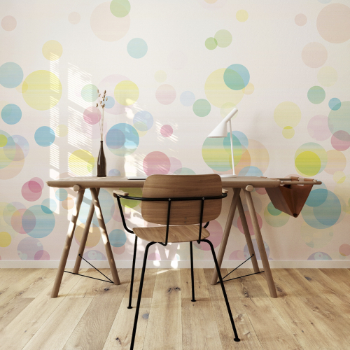 Papier peint panoramique Bubble - Collection Lili Bambou Design - Acte-Deco