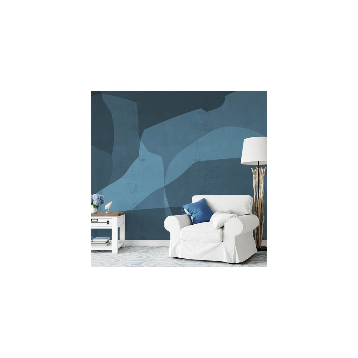 Papier peint panoramique Paysage abstrait - Collection Michela Maranzana - Acte-Deco