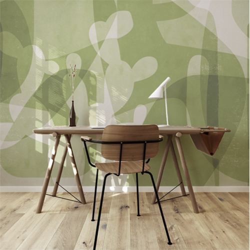 Papier peint panoramique Cactus - Michela Maranzana Collection - Acte-Deco