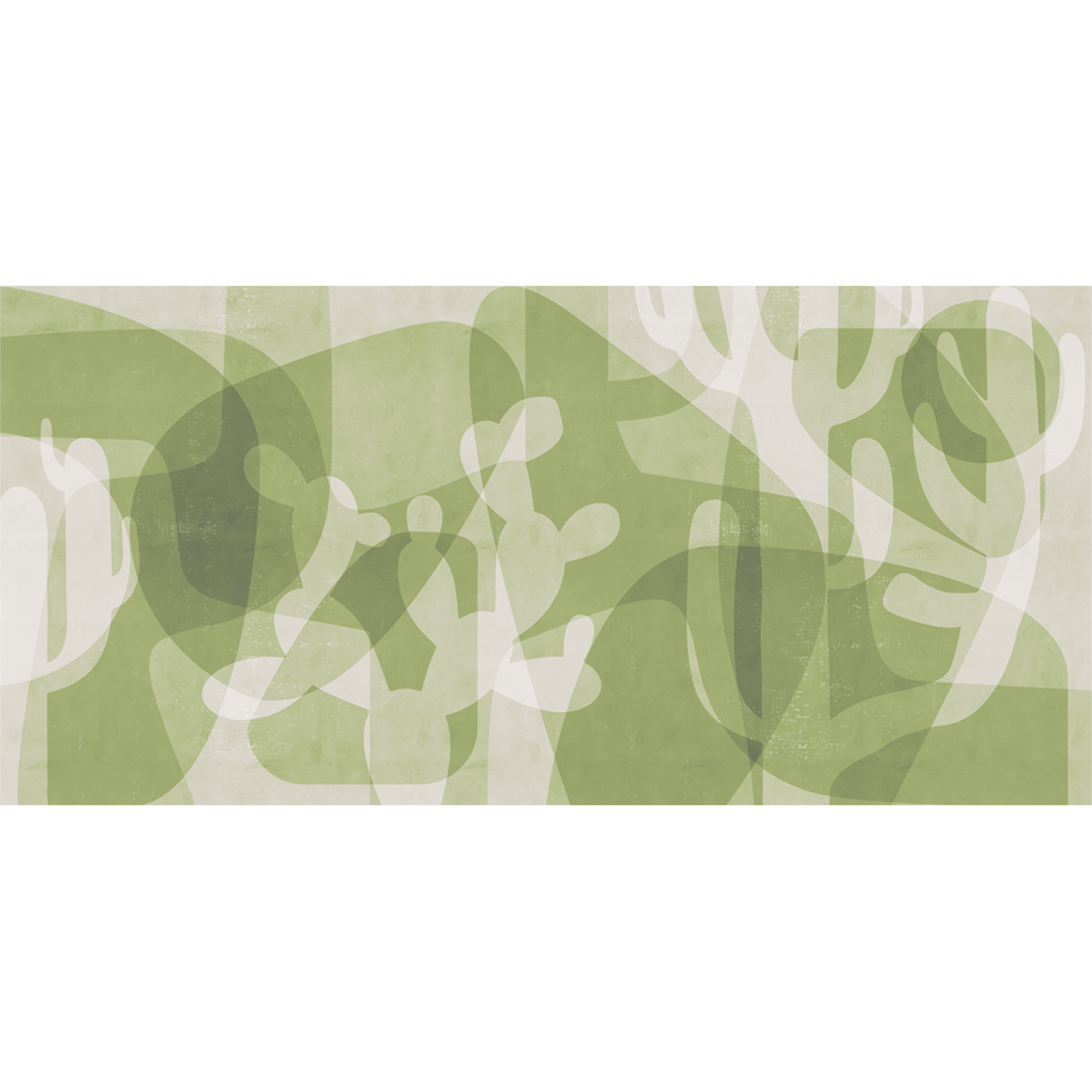 Papier peint panoramique Cactus - Michela Maranzana Collection - Acte-Deco