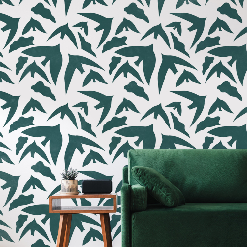 Birds panoramic wallpaper from Studio Romiche - Acte-Deco