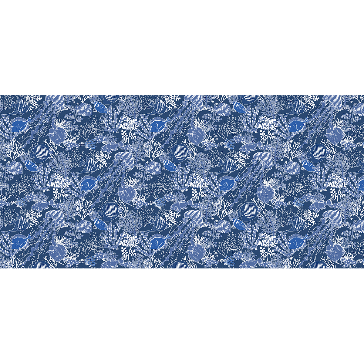 Papier peint panoramique En apnée - Collection Axelle Design - Acte-Deco