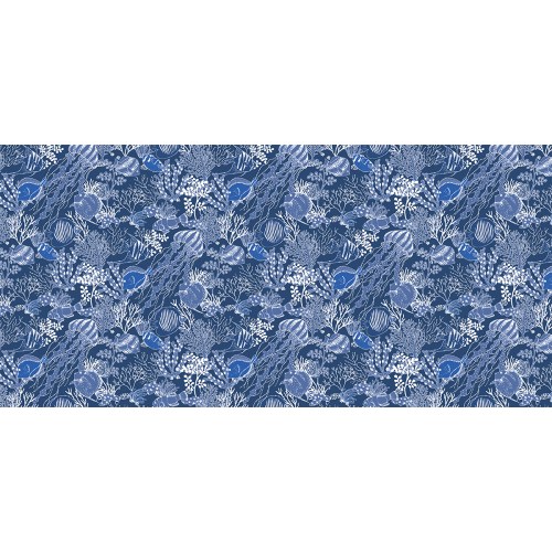 Allover pattern wallpaper En apnée - Collection Axelle Design - Acte-Deco