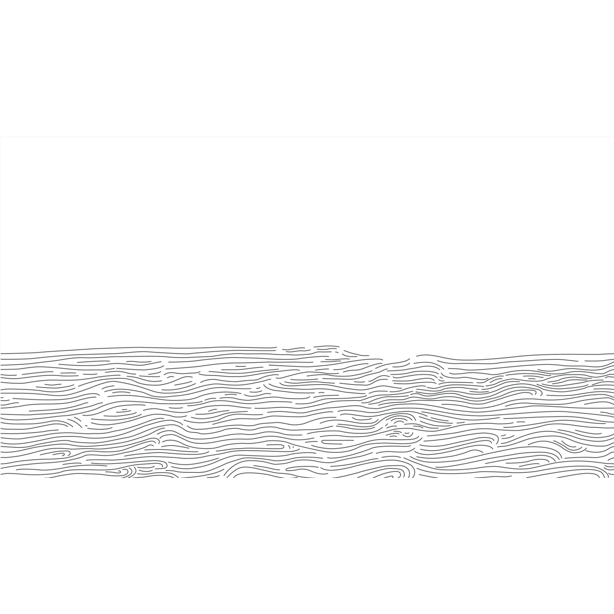 Papier peint panoramique Mer nue - Collection Elisabeth Pese - Acte-Deco